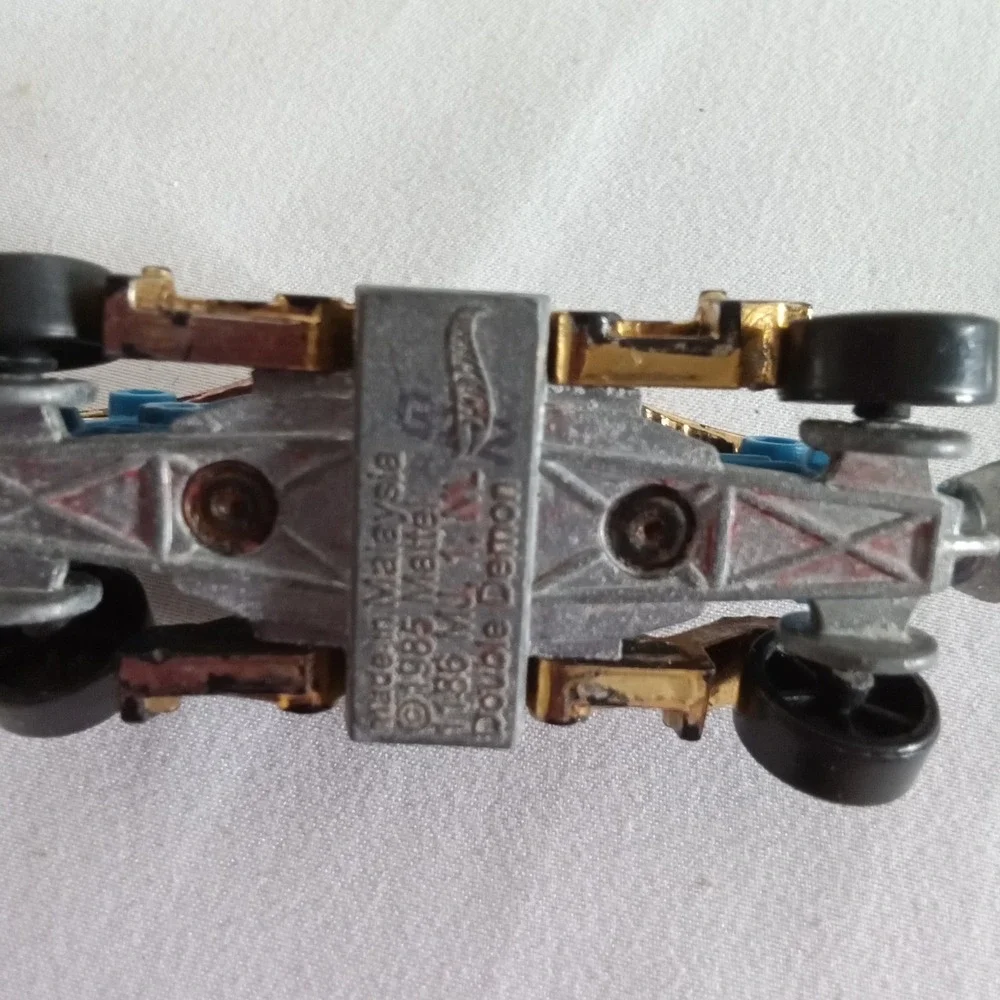 Hot Wheels Matchbox Diecast Car Lot 6pc 1985 Double Demon Dodge Sidewinder Red